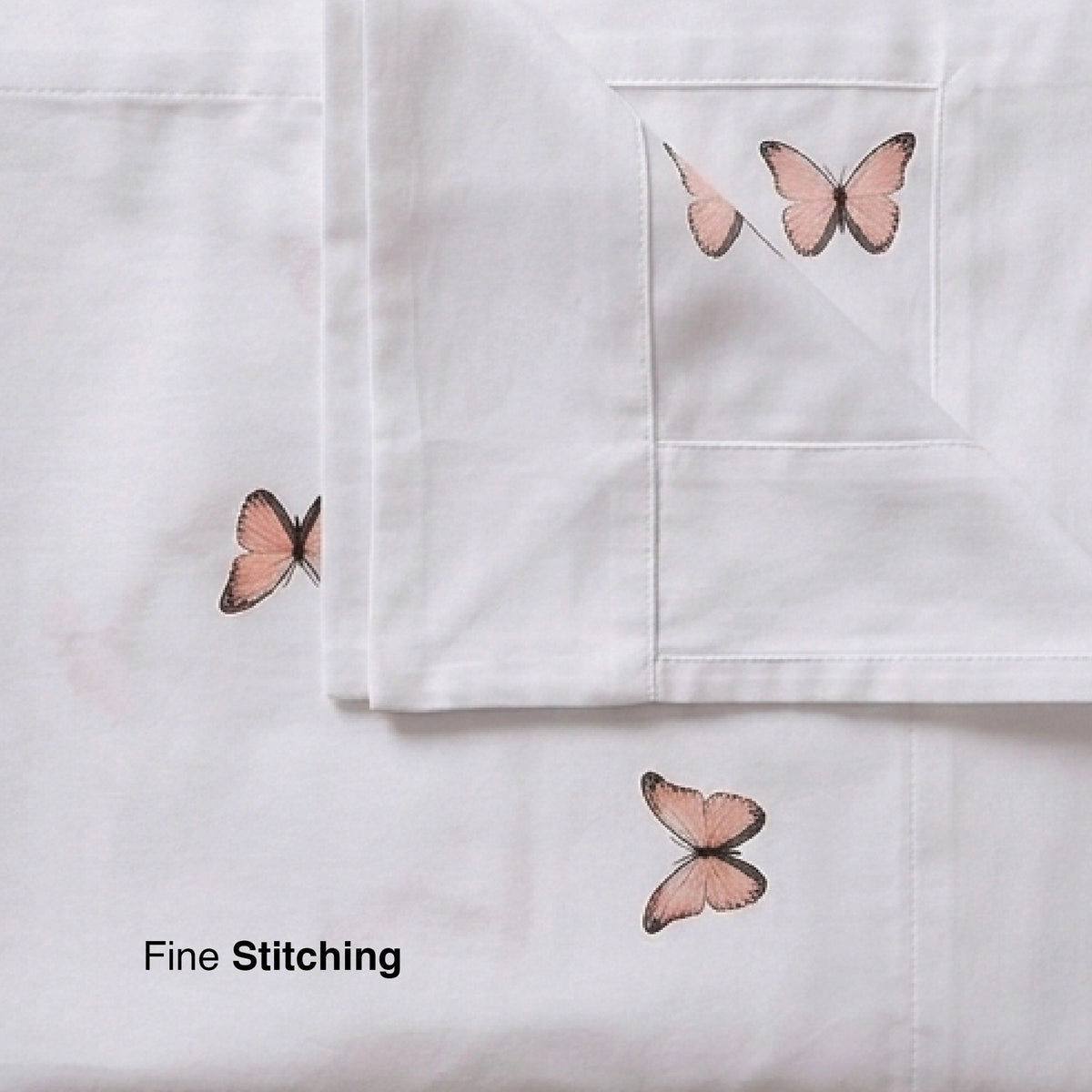 Butterfly - Premium Cotton Sateen Bedsheet Set