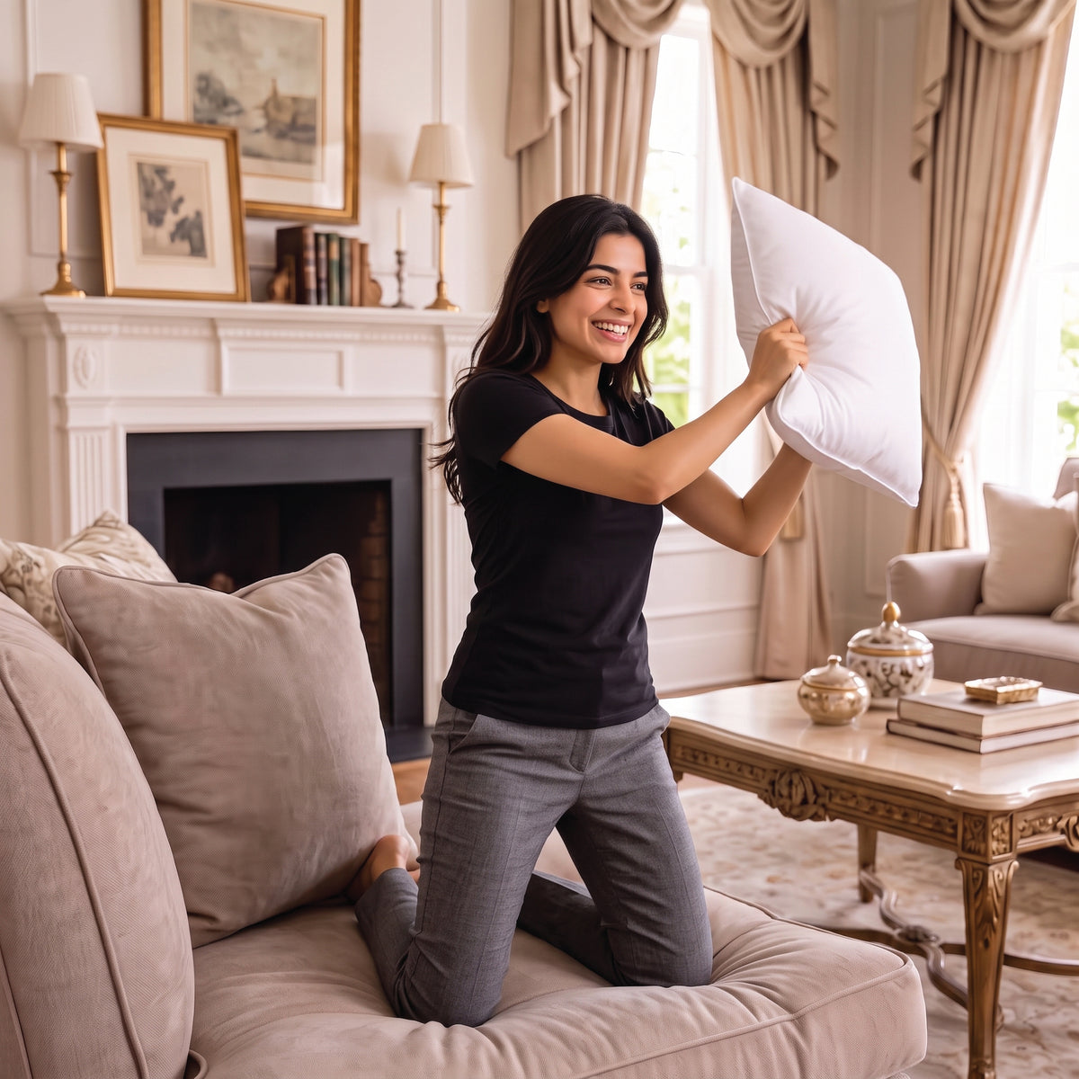 Ultra Soft Premium Microfiber Cushion Filler